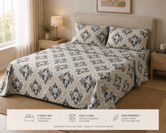 Sandstone Medallion - Bedsheet set