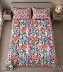 Tropicana Bloom Bedsheet Set