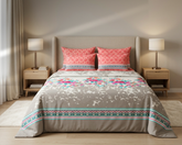 Coral Bazaar Bedsheet Set