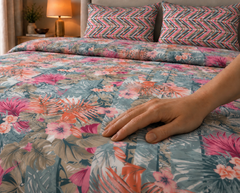 Tropicana Bloom Bedsheet Set