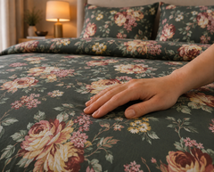 Sunset Rose Bouquet - Bedsheet set
