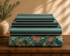 Cypress Stripe Duvet Set