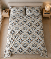 Sandstone Medallion - Bedsheet set