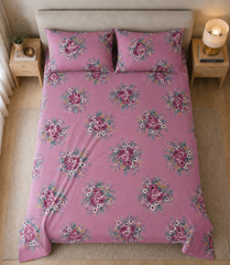 Rosewood Bloom - Bedsheet set