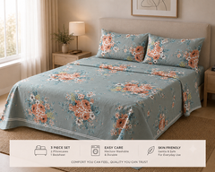 Sage Bouquet - Bedsheet set