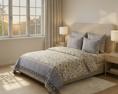Ivory Garden Bedsheet Set