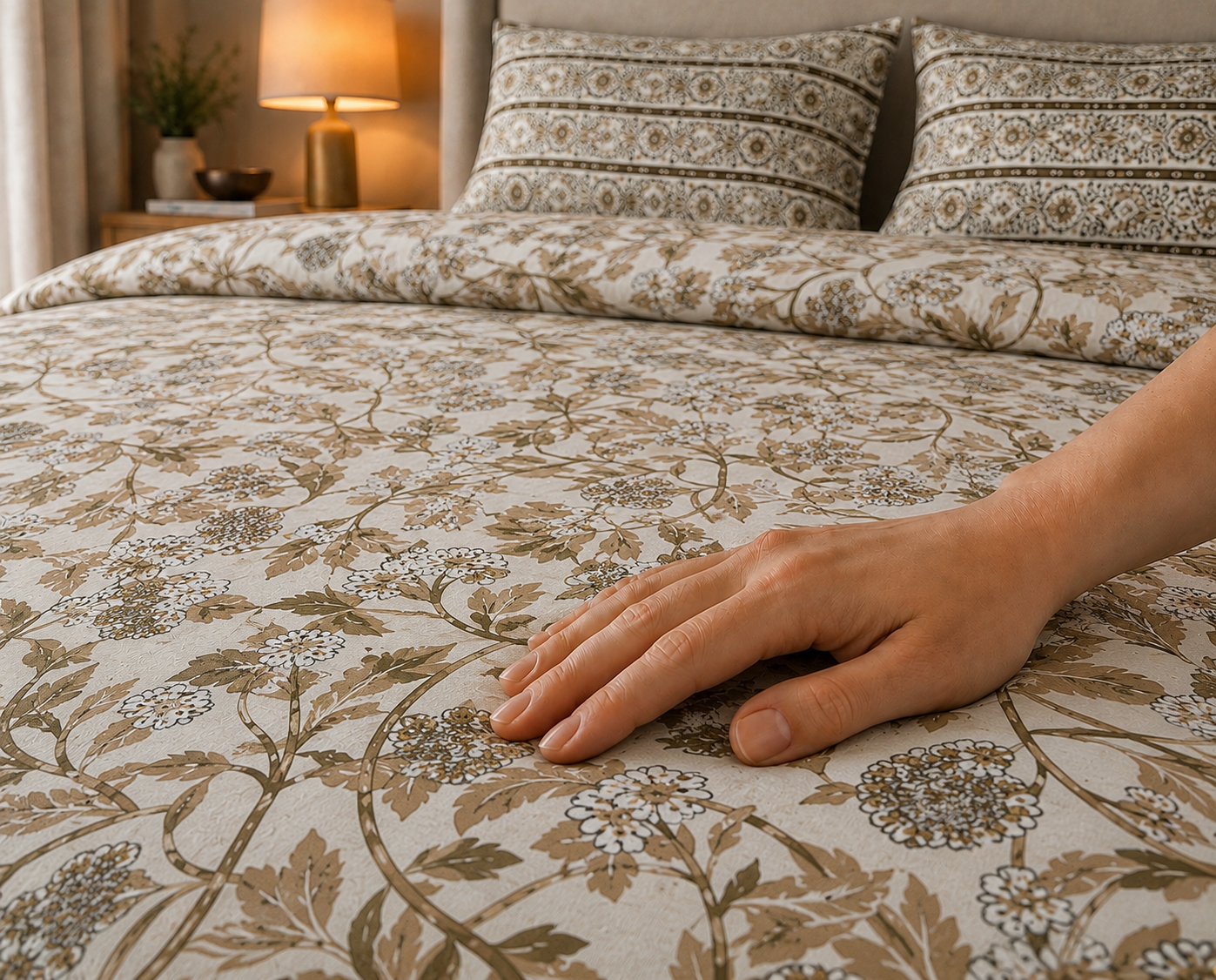Vintage Vine Trellis - Bedsheet set
