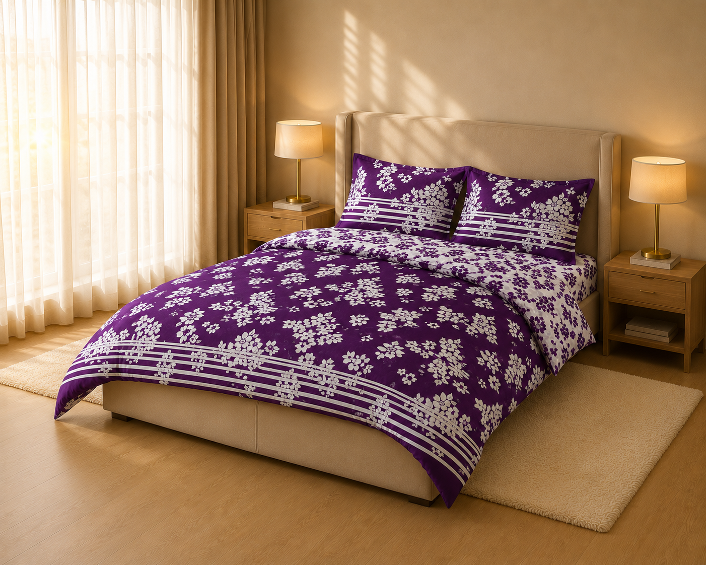 Royal Bloom Duvet Set