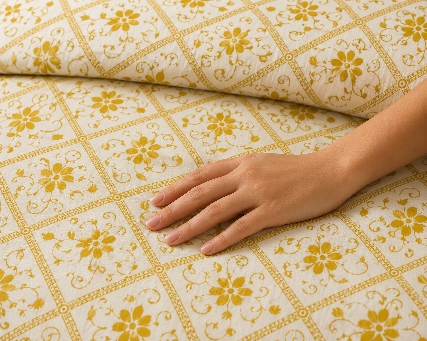 Saffron Bloom Duvet Set
