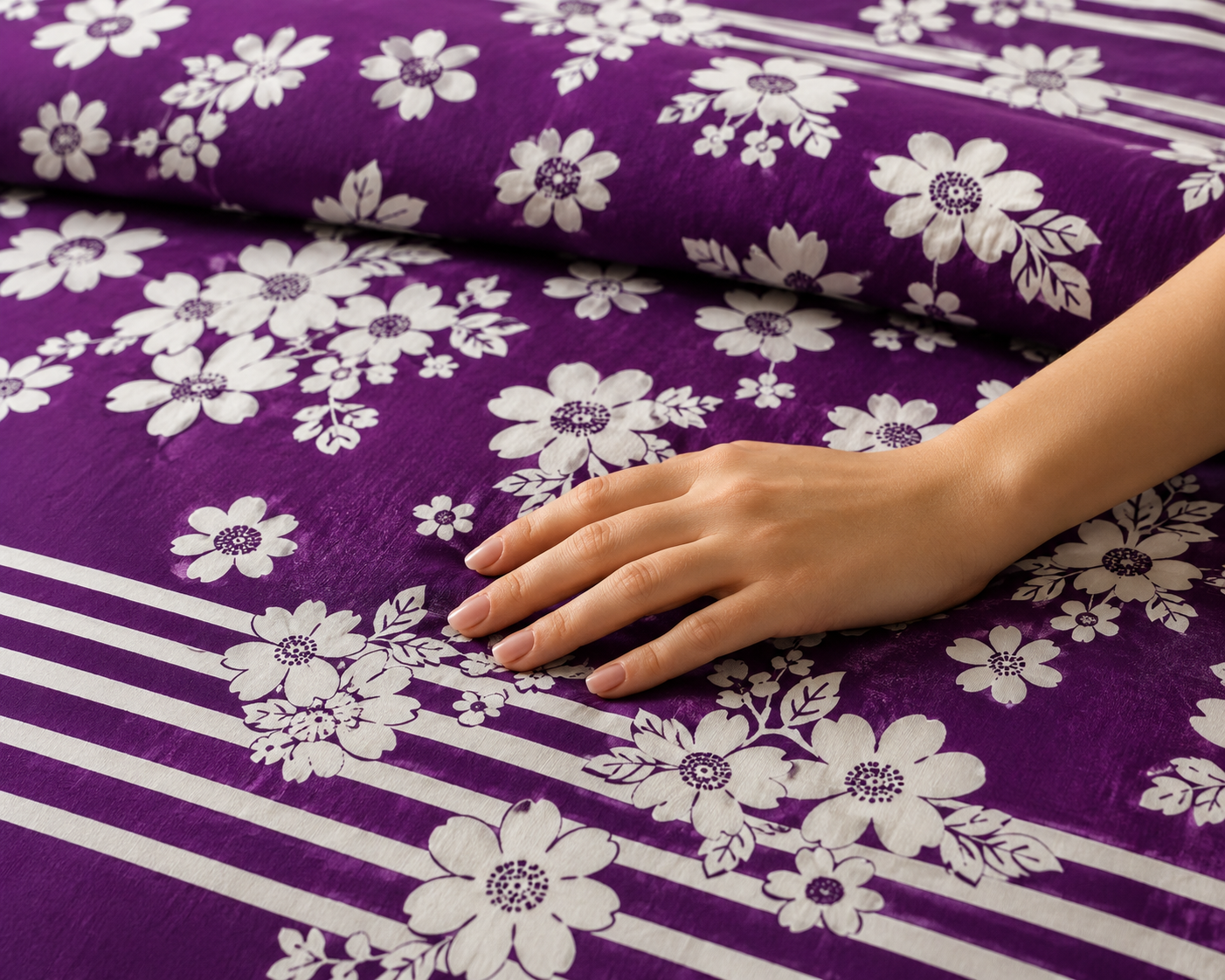 Royal Bloom Duvet Set