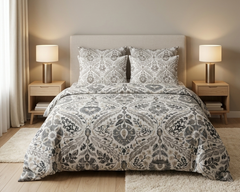 Stone Damask Bedsheet Set