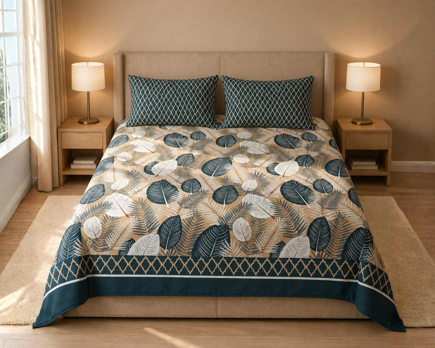 Tropical Trellis - Bedsheet Set