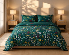 Emerald Garden Bedsheet Set