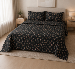 Midnight Rose Ditsy - Bedsheet set