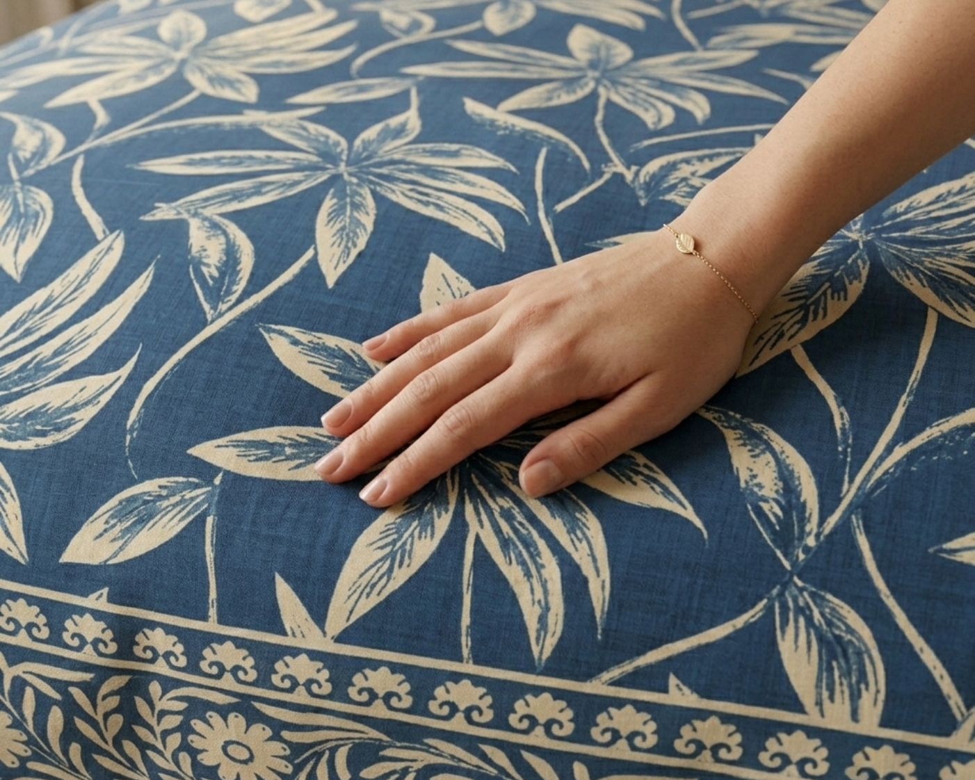 Teal Majesty - Bedsheet set