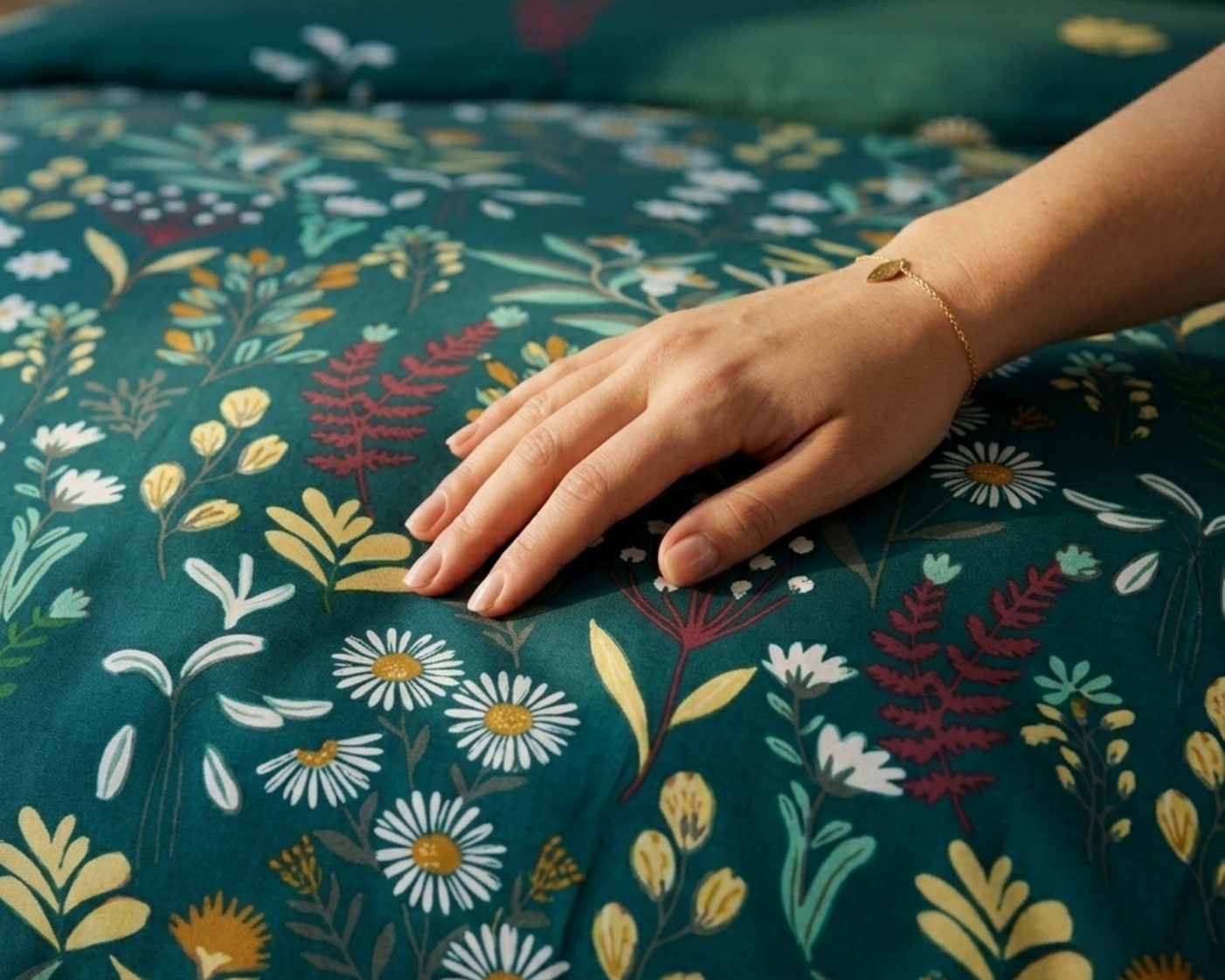 Emerald Garden Bedsheet Set
