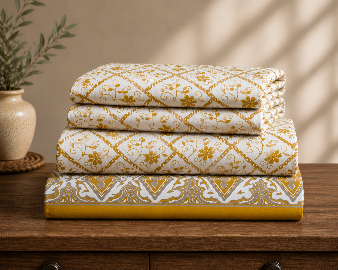 Saffron Bloom Duvet Set
