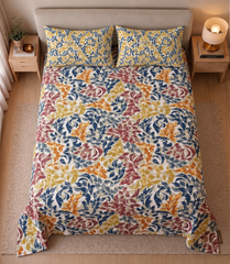 Carnival Foliage Bedsheet Set