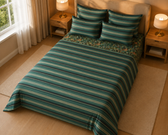 Cypress Stripe Duvet Set