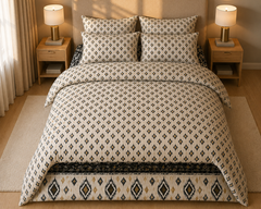 Onyx Ikat Duvet Set