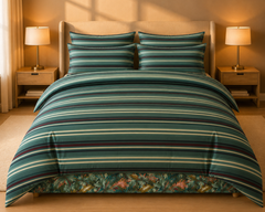 Cypress Stripe Duvet Set
