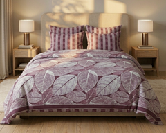 Merlot Foliage - Bedsheet set