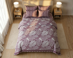 Merlot Foliage - Bedsheet set