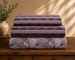 Merlot Foliage - Bedsheet set
