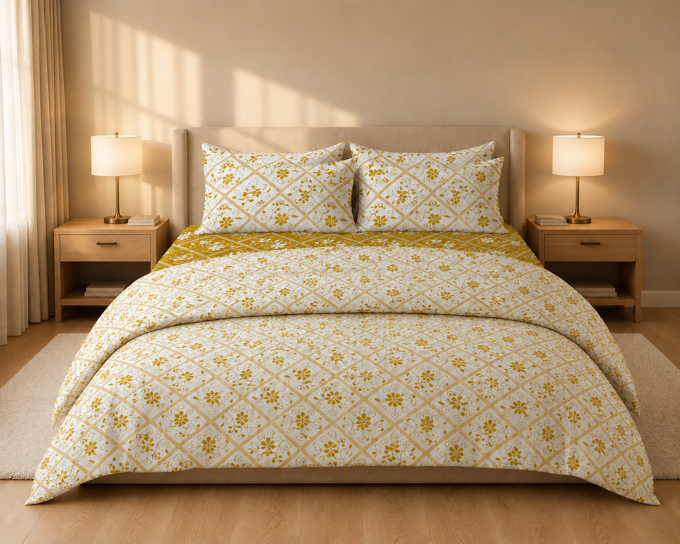 Saffron Bloom Duvet Set