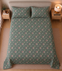 Sage Folk Charm Bedsheet Set