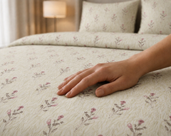 Blush Meadow Booti - Bedsheet Set