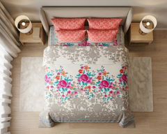 Coral Bazaar Bedsheet Set