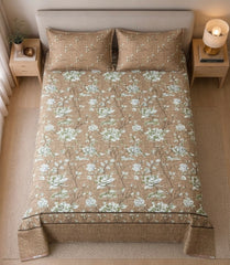 Ivory Rosevine - Bedsheet set
