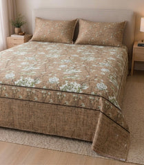 Ivory Rosevine - Bedsheet set