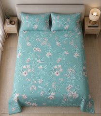 Lily Meadow Teal - Bedsheet set