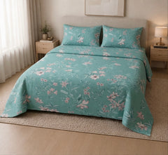 Lily Meadow Teal - Bedsheet set
