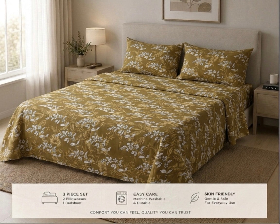 Golden Meadow - Bedsheet Set