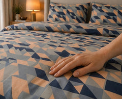Terracotta Fragment - Bedsheet set
