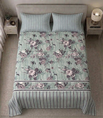 Sage Rose Trellis - Bedsheet set