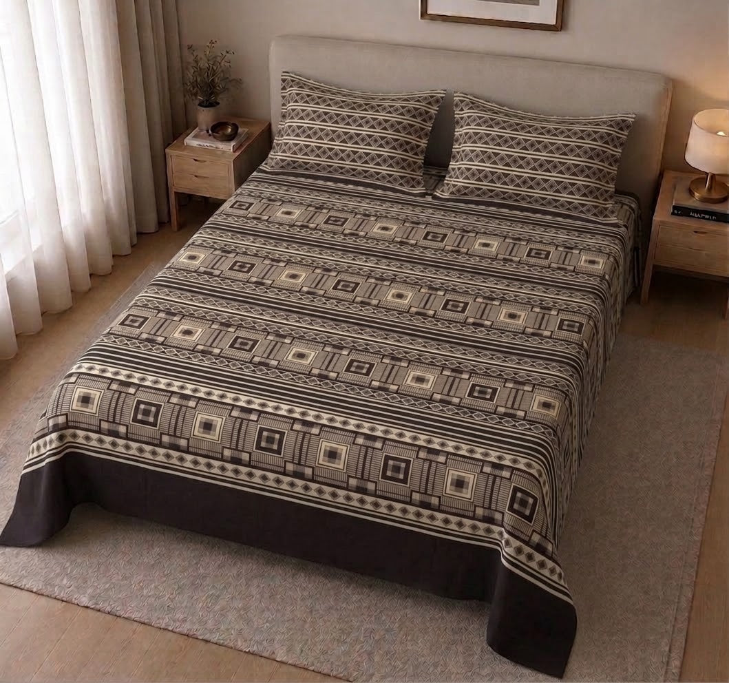 Espresso Aztec - Bedsheet set