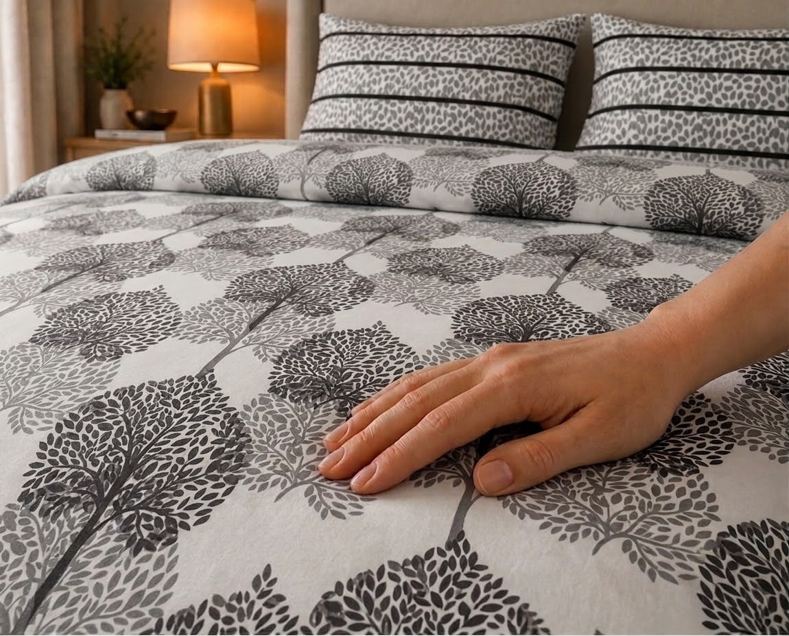Mono Foliage - Bedsheet set