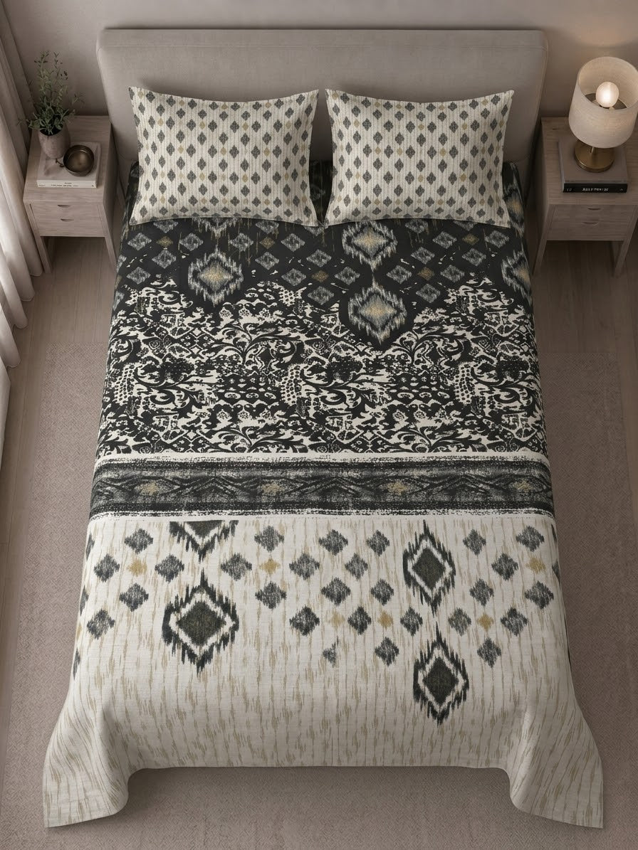 Nomad Ikat Bedsheet Set