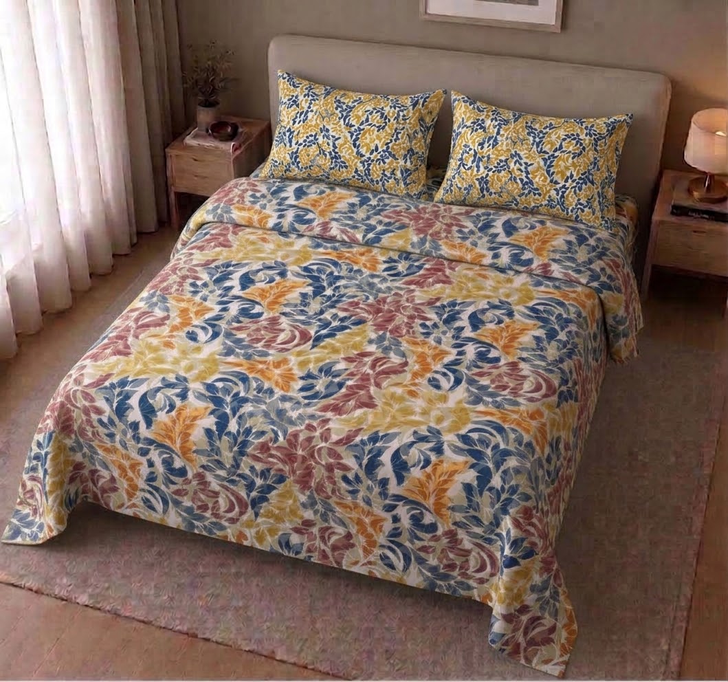 Carnival Foliage Bedsheet Set