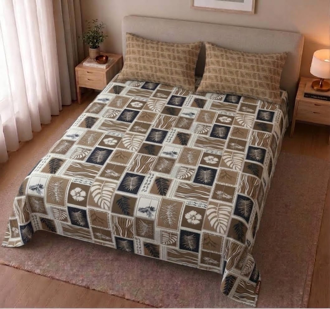Botanical Patchwork Bedsheet Set