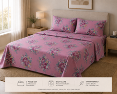 Rosewood Bloom - Bedsheet set