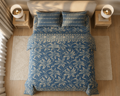 Teal Majesty - Bedsheet set