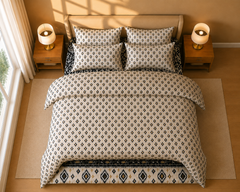 Onyx Ikat Duvet Set