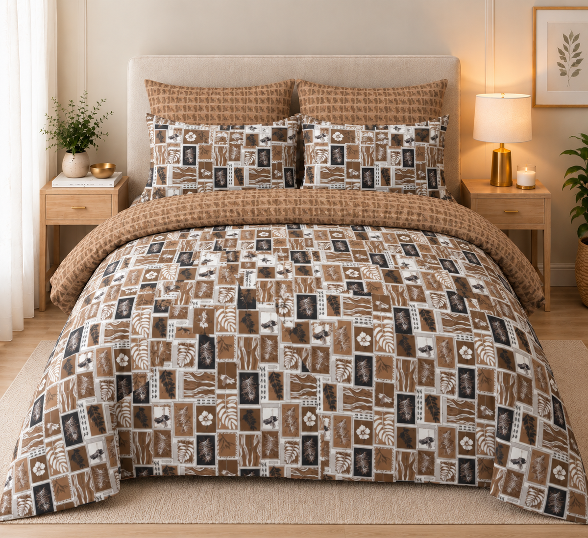 Botanical Patchwork Duvet Set